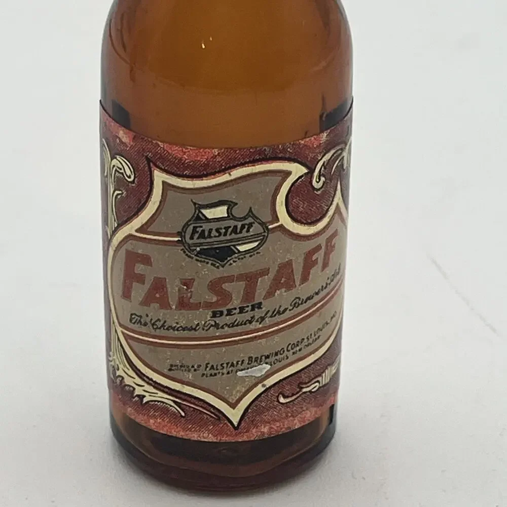 Falstaff Mini Salt & Pepper Shaker Beer Bottles - Miniature 4